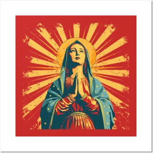 Virgin Mary Posters and Art